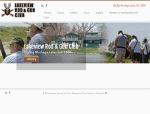 Tablet Screenshot of lakeviewrgc.com